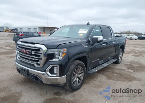 2021 GMC Sierra 1500 4Wd Short Box Slt из США, поврежденный, VIN 3GTU9DED2MG259231